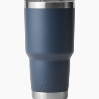 Термокружка YETI Rambler Travel Mug 887 цвет Navy превью 4