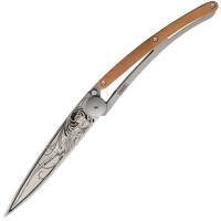 Нож DEEJO Tattoo 37 гр. Juniper wood pheasant превью 3