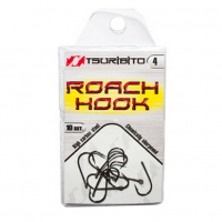Крючок одинарный TSURIBITO Roach Hook BN № 8 (10 шт.)