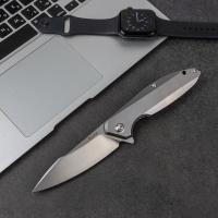 Нож складной RUIKE Knife P128-SF цв. Серый превью 13