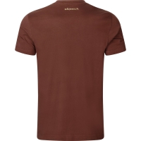 Футболка HARKILA Instinct S/S T-Shirt цвет Burgundy превью 2