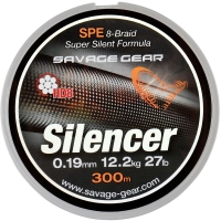 Плетенка SAVAGE GEAR HD8 Silencer Braid 300 м 0,12 мм цв. зеленый