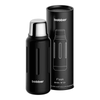 Термос BOBBER Flask 1 л цвет Black Coffee (чёрный) превью 2