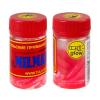 Слаг MILMAX Straight Worm светонакопительный аттр. сыр 85 мм (8 шт.) код цв. 047