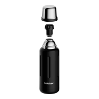Термос BOBBER Flask 1 л цвет Black Coffee (чёрный) превью 4