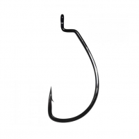 Крючок офсетный GAMAKATSU WORM OFFSET EWG NS (5 шт.) № 3/0 black