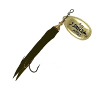Блесна вращающаяся MEPPS old Aglia Flying C № 3 цв. Gold / Nat