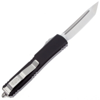 Нож автоматический MICROTECH Ultratech T/E Tanto, рукоять алюминий, цв. черный сатин превью 4