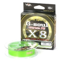 Плетенка YGK Real Sports G-Soul Upgrade PEx8 150 м цв. зеленый # 0,6
