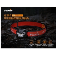 Фонарь налобный FENIX HL18R-T (Cree XP-G3 S3, EVERLIGHT 2835) цвет красный превью 6