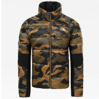 Куртка THE NORTH FACE Men's Crimptastic Hybrid Down Jacket цвет Burnt Olive Green Waxed Camo