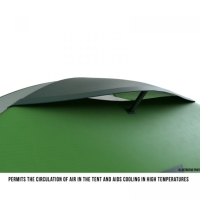 Палатка HUSKY Bronder 3 цвет зеленый превью 2