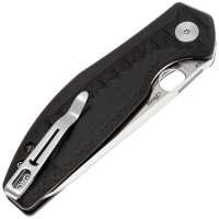 Нож складной полуавтоматический BESTECH Angry Owl сталь D2 рукоять Стеклотекстолит G10 цв. Черный превью 3