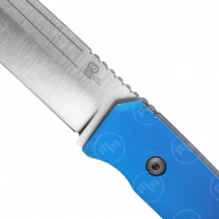 Нож OWL KNIFE Barn сталь N690 рукоять G10 Синяя превью 5