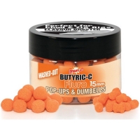 Бойл плавающий DYNAMITE BAITS 15 мм Buteric C Fluro Washouts