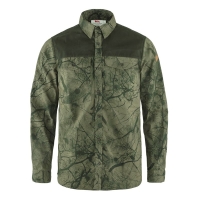Рубашка FJALLRAVEN Varmland G-1000 Shirt M цвет Green Camo-Deep Forest