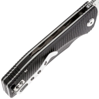 Нож складной полуавтоматический BESTECH Mako сталь K110 рукоять Стеклотекстолит G10 цв. Черный превью 5
