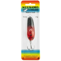 Блесна колеблющаяся KUUSAMO Rasanen 70/20 (бусинка) код цв. BL/R/BL-S  превью 3