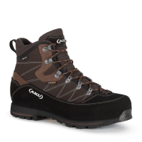 Ботинки треккинговые AKU Trekker L.3 Wide GTX цвет Dark Grey / Brown