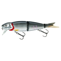 Воблер SAVAGE GEAR 4Play Herring Swim&Jerk SS 19 цв. 01-Dirty Silver