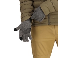 Перчатки SIMMS Wool Full Finger Glove цвет Steel превью 3
