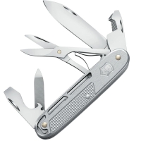Нож складной полуавтоматический VICTORINOX Synergy X Alox 0.8226.26 Нержавеющая сталь рукоять Алюминий цв. Серебристый