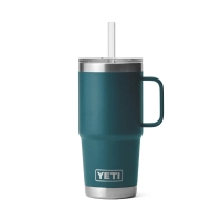 Термокружка YETI Rambler Straw Mug 710 цвет Agave Teal превью 2