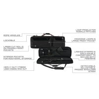 Чехол для оружия ALLEN TAC SIX Unit Tactical Case цвет Black превью 3