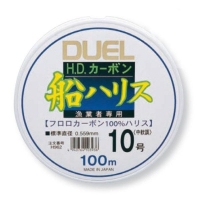 Флюорокарбон DUEL H.D.Carbon Fune Leader Fluorocarbon 100м # 1.7