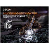 Фонарь налобный FENIX HP16R цвет черный превью 2