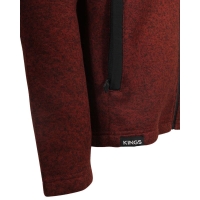 Толстовка KING'S Lifestyle Full-Zip Sweater цвет Heather Brick превью 4