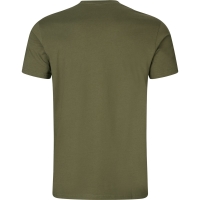 Футболка HARKILA Core T-Shirt цвет Dark Olive превью 3