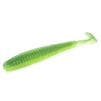 Виброхвост KEITECH Swing Impact 2,5 (10 шт.) цв. EA#11 Lime Chartreuse Glow превью 1