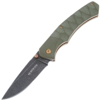 Нож складной полуавтоматический BOKER Iguanodon сталь 440А рукоять Стеклотекстолит G10 цв. Зеленый