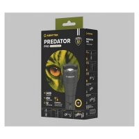 Фонарь тактический ARMYTEK Predator Pro Magnet USB Теплый цвет Матовый черный превью 9