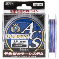 Плетенка GOSEN 4PE Donpepe ACS 200 м цв. Синий № 1 превью 1