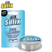 Леска зимняя SUFIX Ice Magic x12 Clear 30 м 0,175 мм превью 1