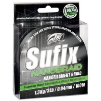 Плетенка SUFIX Nano Braid камуфляж 100 м 0.08мм 3,7 кг превью 1