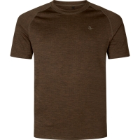 Футболка SEELAND Active S/S T-Shirt цвет Demitasse Brown превью 1