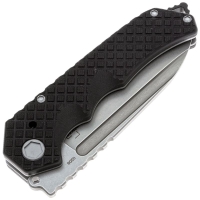 Нож складной полуавтоматический BOKER Hermod Folder сталь D2 рукоять Стеклотекстолит G10 цв. Черный превью 4