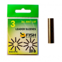 Трубка обжимная FISH SEASON Leader Sleeves 0,6 мм № 0 (20 шт.)