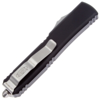 Нож автоматический MICROTECH Ultratech T/E Tanto, рукоять алюминий, цв. черный сатин превью 2