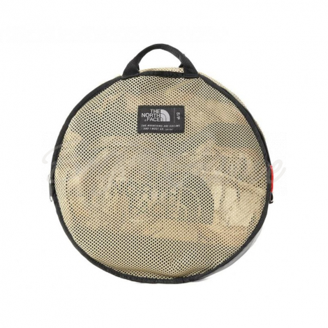 Сумка дорожная THE NORTH FACE Base Camp Duffel XS 31 л цвет Kelp Tan Forest Floor Print / Black фото 2