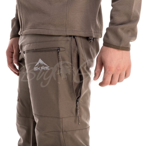 Брюки SKRE Hardscrabble Pants цвет Earth Brown фото 5