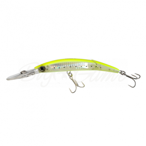 Воблер YO-ZURI Crystal 3D Minnow Deep Diver 130F код цв. GHCS фото 1