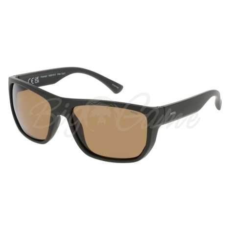 Очки солнцезащитные INVU Спортивные IA22419E с чехлом 20063 цв. оливковый матовый цв. ст. светло-коричневый фото 1