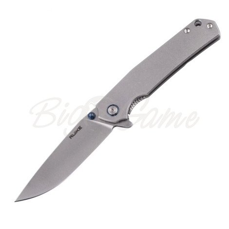 Нож складной RUIKE Knife P801-SF цв. Серый фото 1