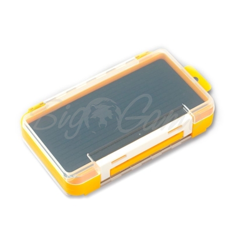 Коробка для приманок двухсторонняя MEIHO Rungun Case 1010W-2 цвет желтый фото 1