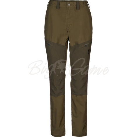 Брюки HARKILA Fjell Trousers Women цвет Dark Olive / Willow Green фото 1