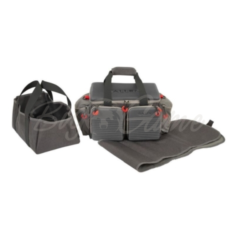 Сумка охотничья ALLEN Competitor Premium Range Bag With Fold-Up Mat цвет Heather Grey / Red фото 4